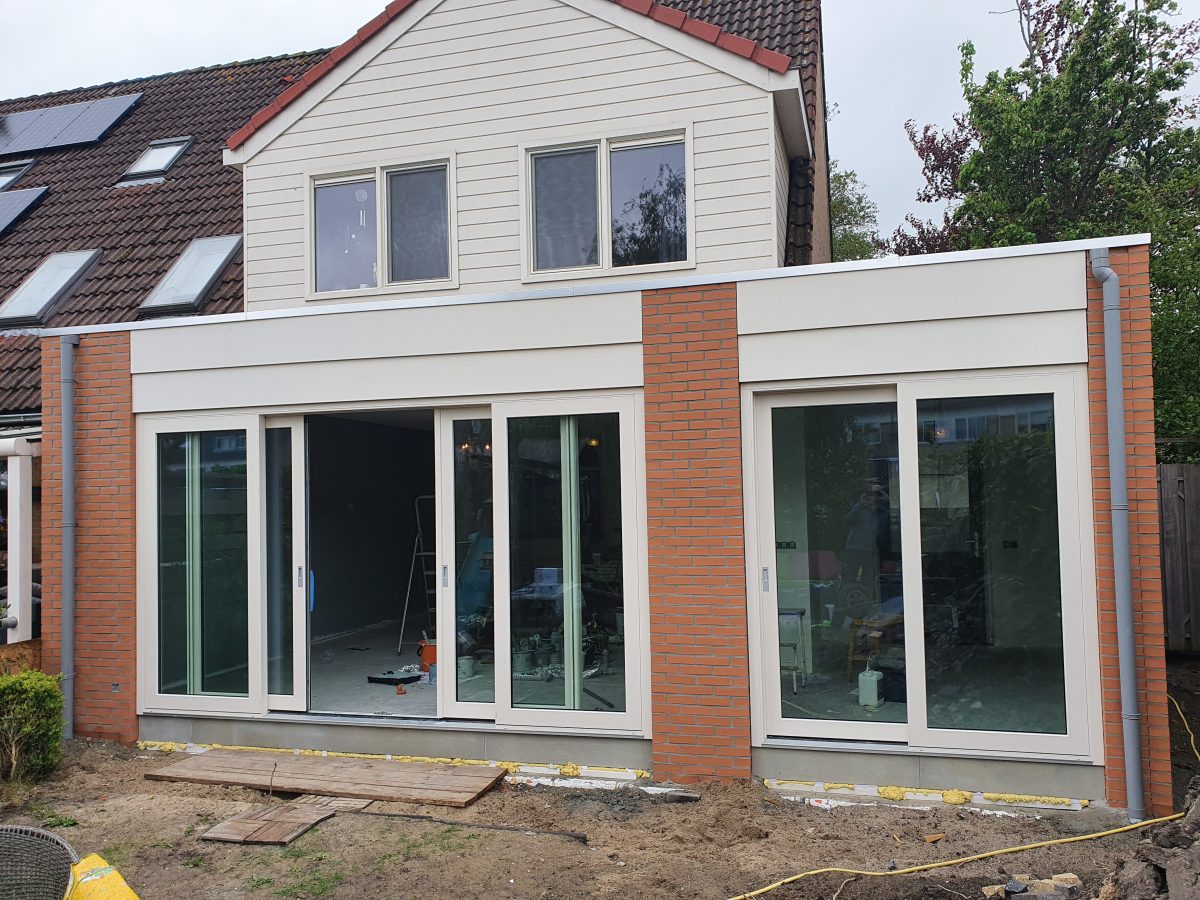 aanbouw tijdelijk